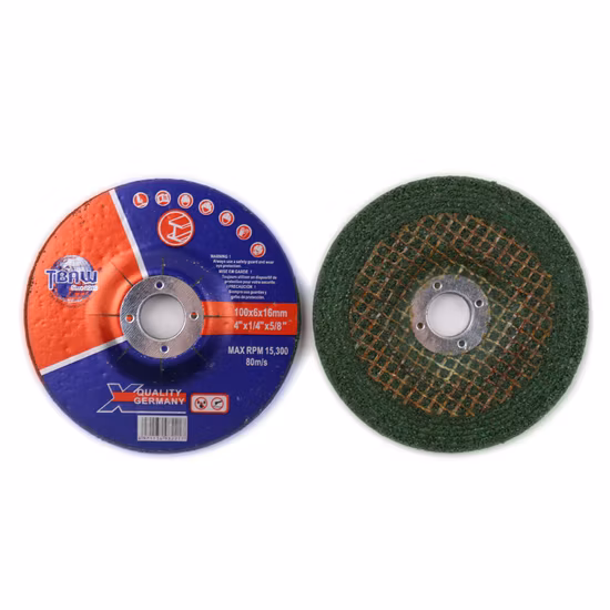 Broyeur en métal, disque de coupe personnalisable en alumine de 4 pouces, roue de coupe